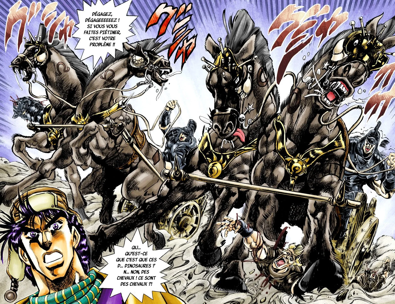 Read JoJo_s Bizarre Adventure Part 2 Battle Tendency Official Colored FR Manga Online