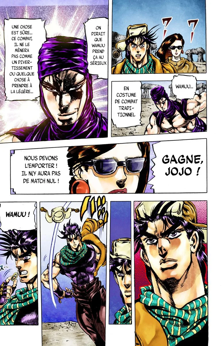 Read JoJo_s Bizarre Adventure Part 2 Battle Tendency Official Colored FR Manga Online
