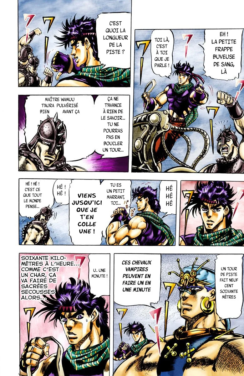Read JoJo_s Bizarre Adventure Part 2 Battle Tendency Official Colored FR Manga Online