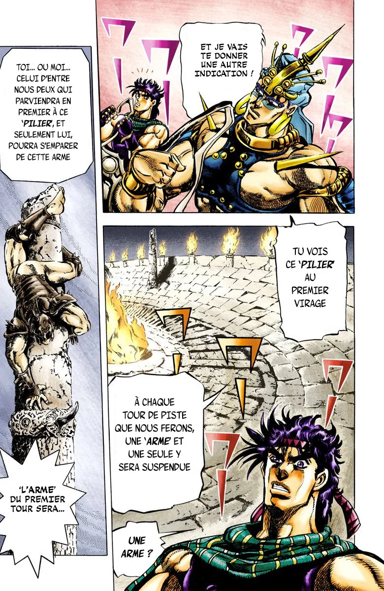 Read JoJo_s Bizarre Adventure Part 2 Battle Tendency Official Colored FR Manga Online