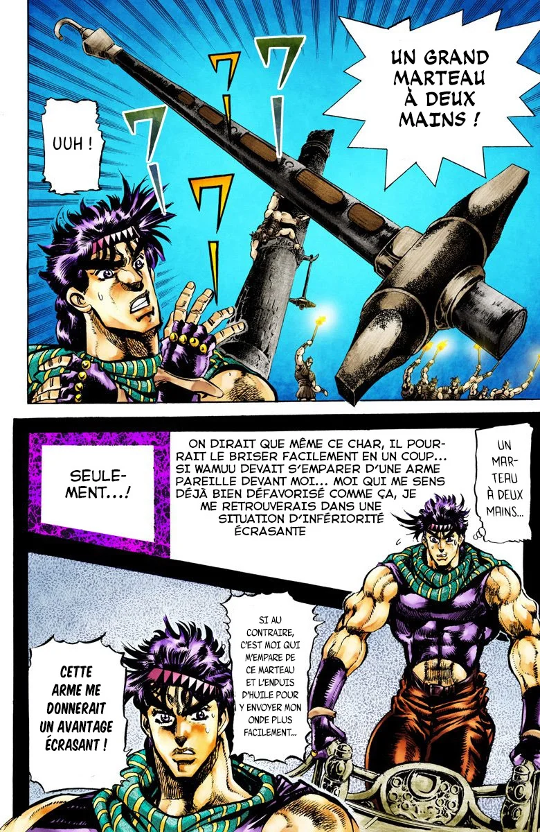 Read JoJo_s Bizarre Adventure Part 2 Battle Tendency Official Colored FR Manga Online