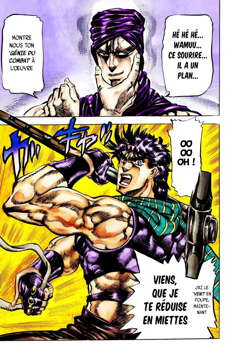 Read JoJo_s Bizarre Adventure Part 2 Battle Tendency Official Colored FR Manga Online