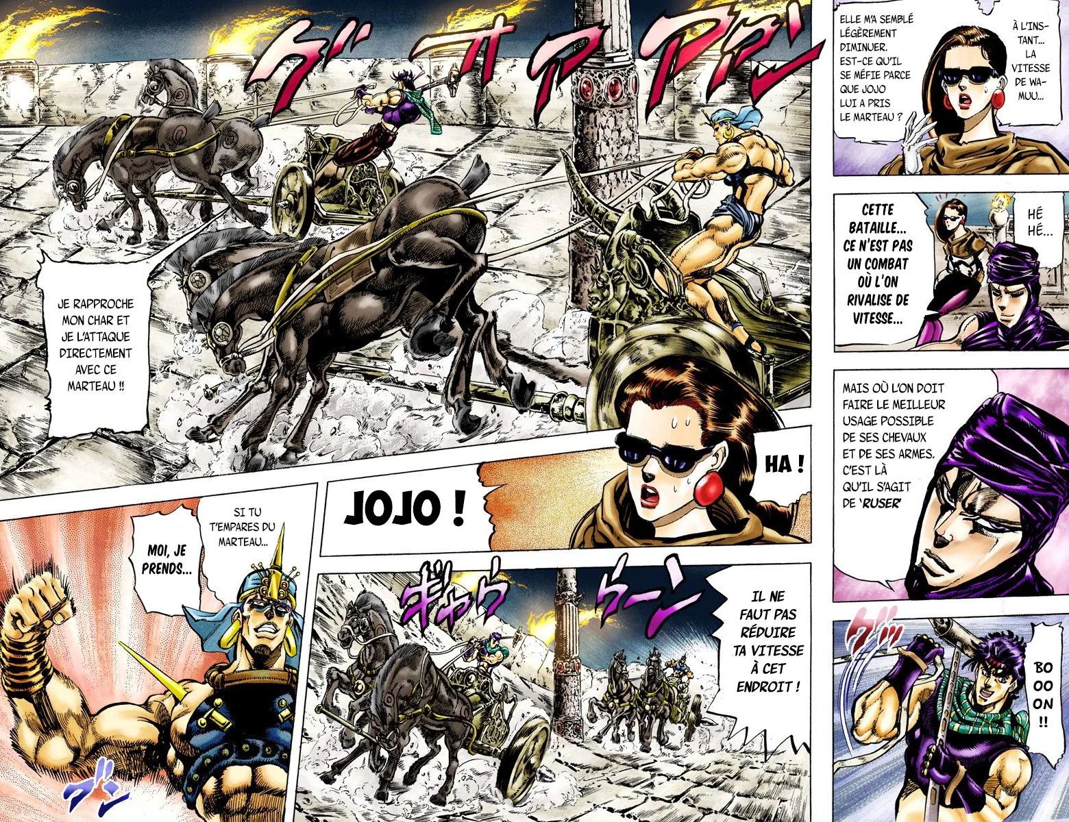 Read JoJo_s Bizarre Adventure Part 2 Battle Tendency Official Colored FR Manga Online