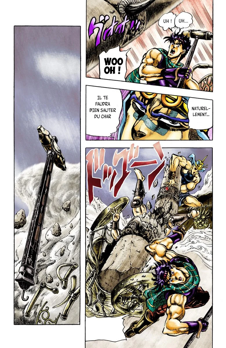 Read JoJo_s Bizarre Adventure Part 2 Battle Tendency Official Colored FR Manga Online