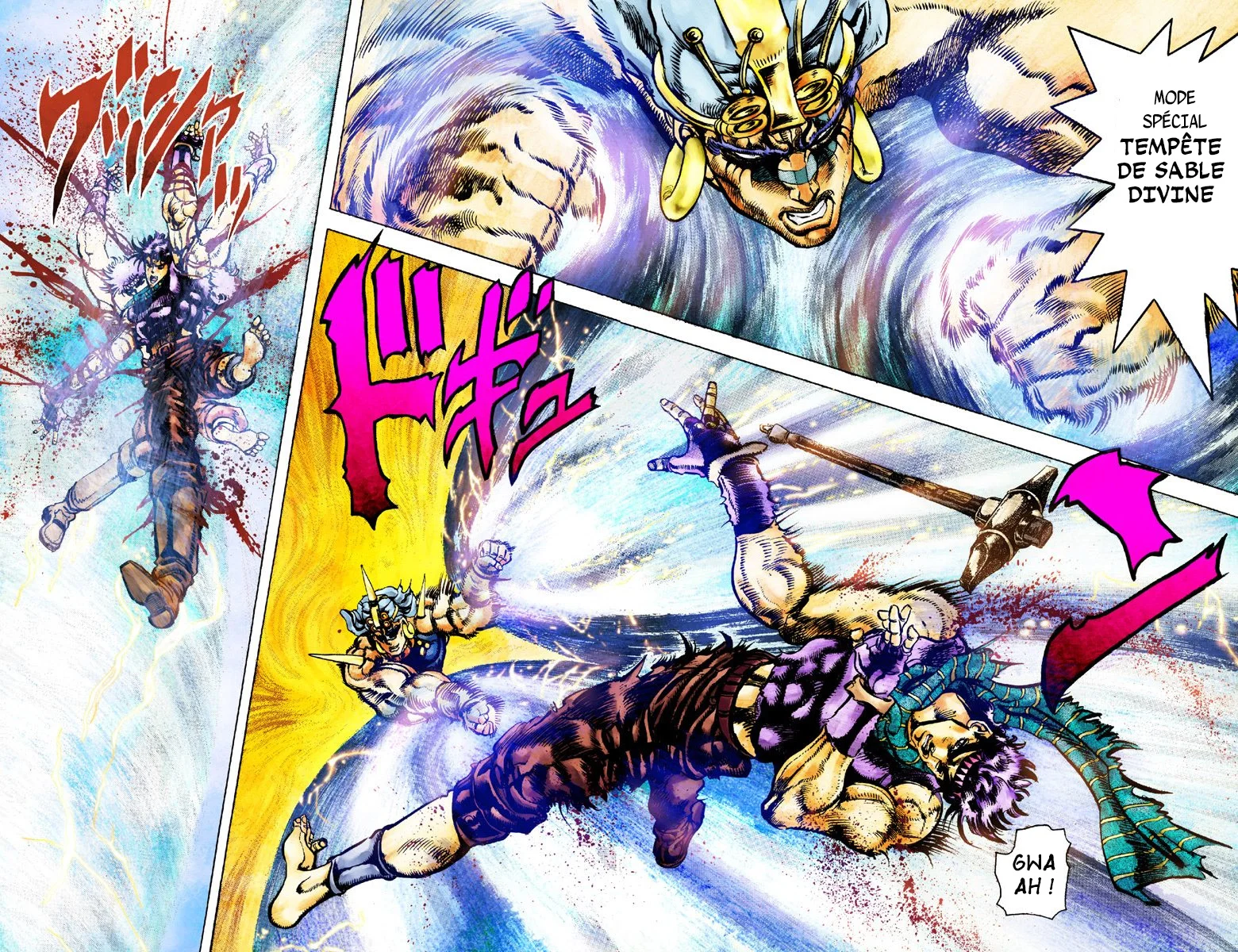 Read JoJo_s Bizarre Adventure Part 2 Battle Tendency Official Colored FR Manga Online
