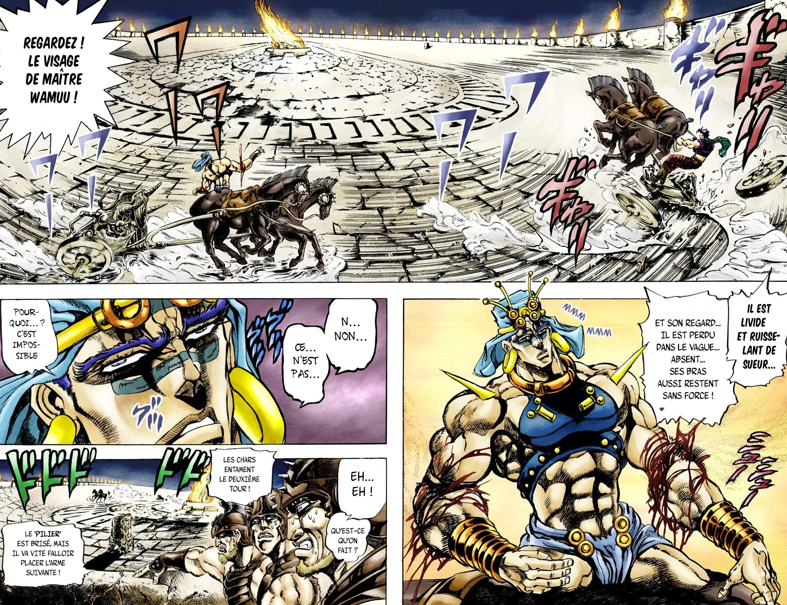 Read JoJo_s Bizarre Adventure Part 2 Battle Tendency Official Colored FR Manga Online