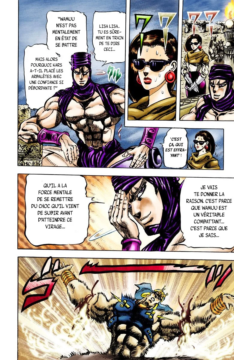 Read JoJo_s Bizarre Adventure Part 2 Battle Tendency Official Colored FR Manga Online