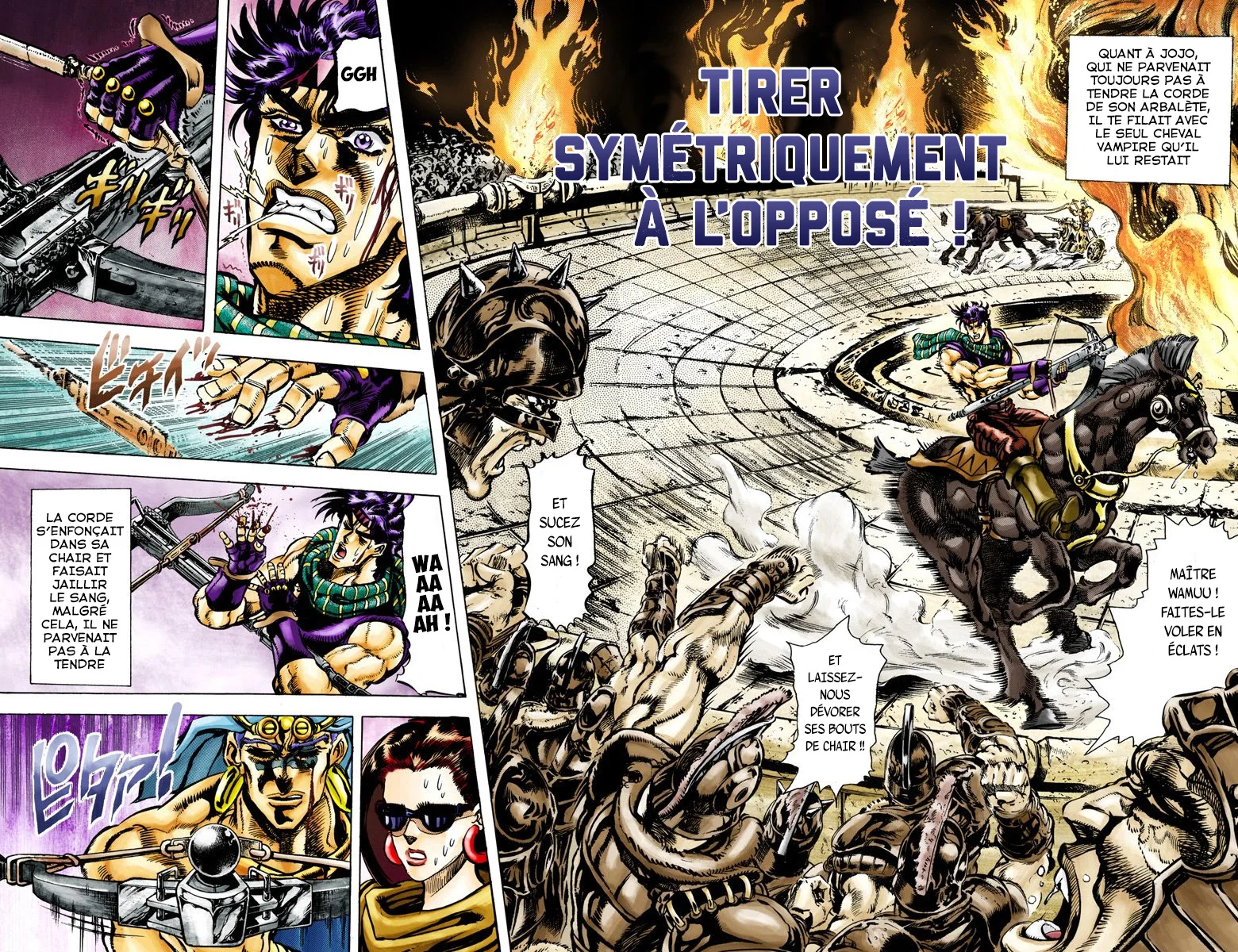 Read JoJo_s Bizarre Adventure Part 2 Battle Tendency Official Colored FR Manga Online
