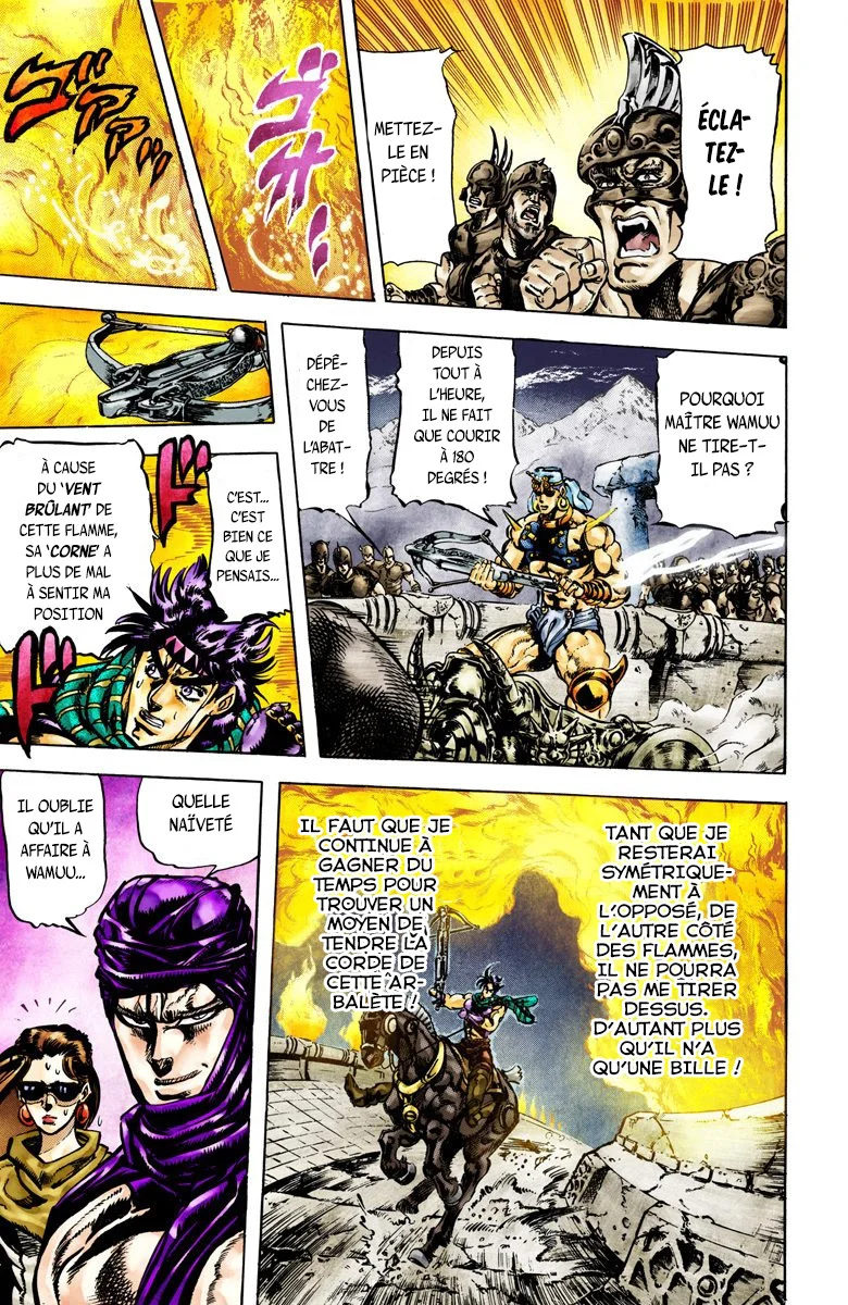 Read JoJo_s Bizarre Adventure Part 2 Battle Tendency Official Colored FR Manga Online