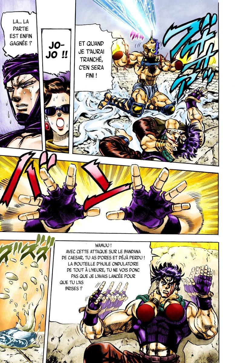 Read JoJo_s Bizarre Adventure Part 2 Battle Tendency Official Colored FR Manga Online