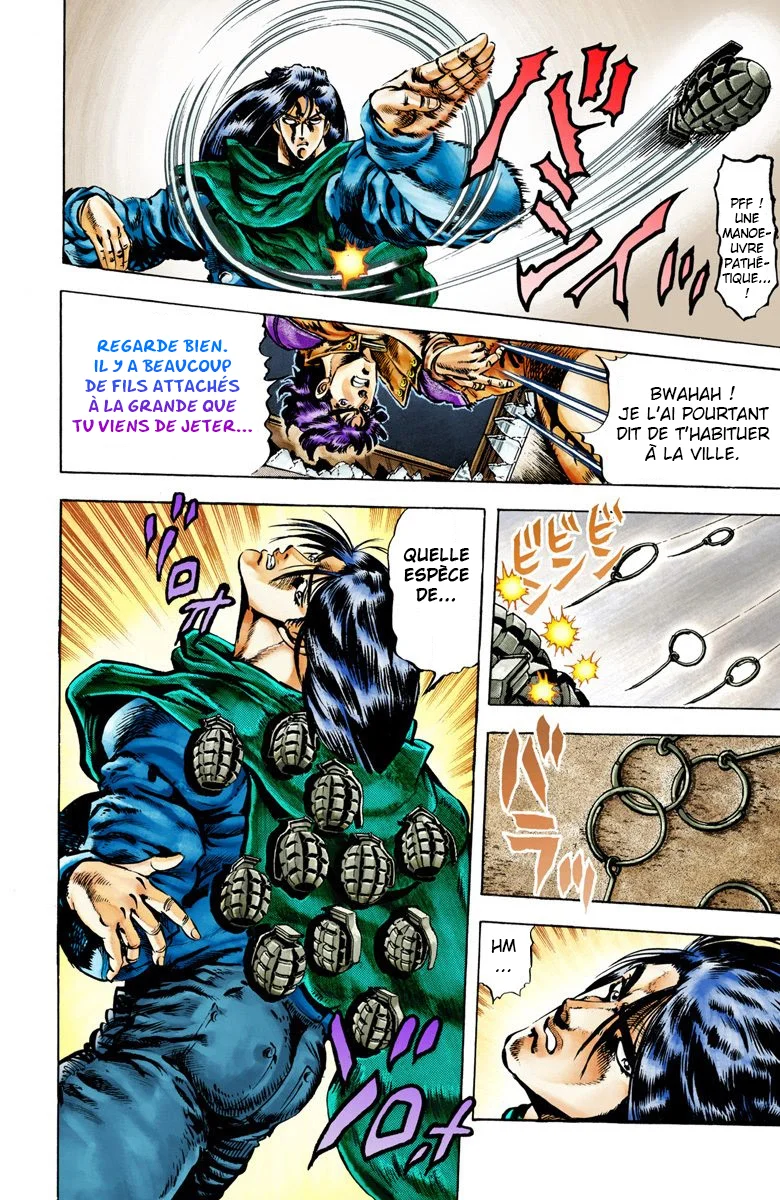 Read JoJo_s Bizarre Adventure Part 2 Battle Tendency Official Colored FR Manga Online