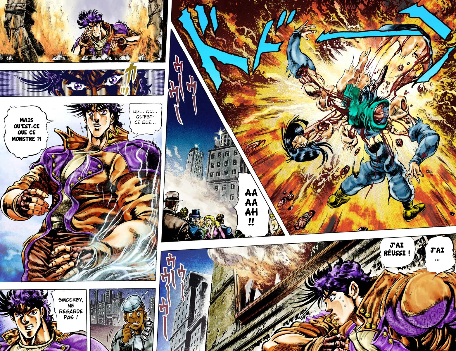Read JoJo_s Bizarre Adventure Part 2 Battle Tendency Official Colored FR Manga Online