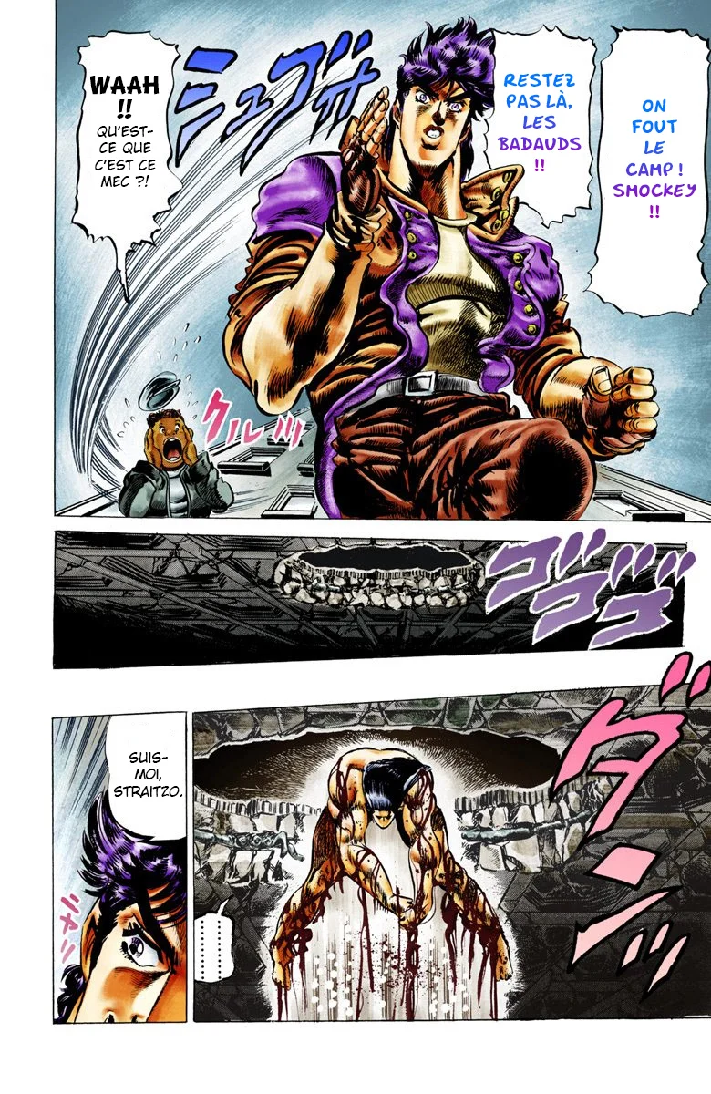Read JoJo_s Bizarre Adventure Part 2 Battle Tendency Official Colored FR Manga Online