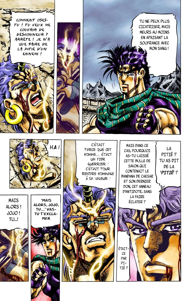 Read JoJo_s Bizarre Adventure Part 2 Battle Tendency Official Colored FR Manga Online