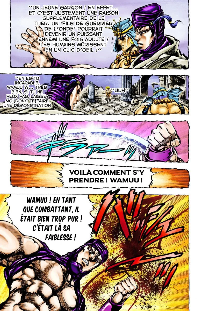 Read JoJo_s Bizarre Adventure Part 2 Battle Tendency Official Colored FR Manga Online