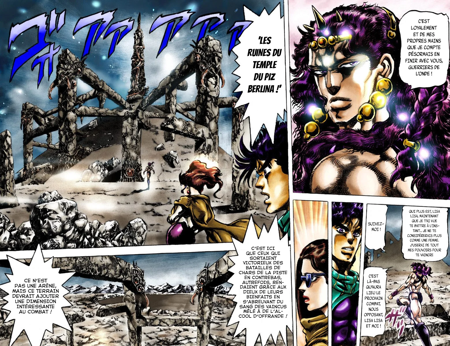 Read JoJo_s Bizarre Adventure Part 2 Battle Tendency Official Colored FR Manga Online