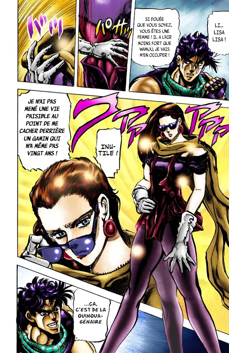 Read JoJo_s Bizarre Adventure Part 2 Battle Tendency Official Colored FR Manga Online