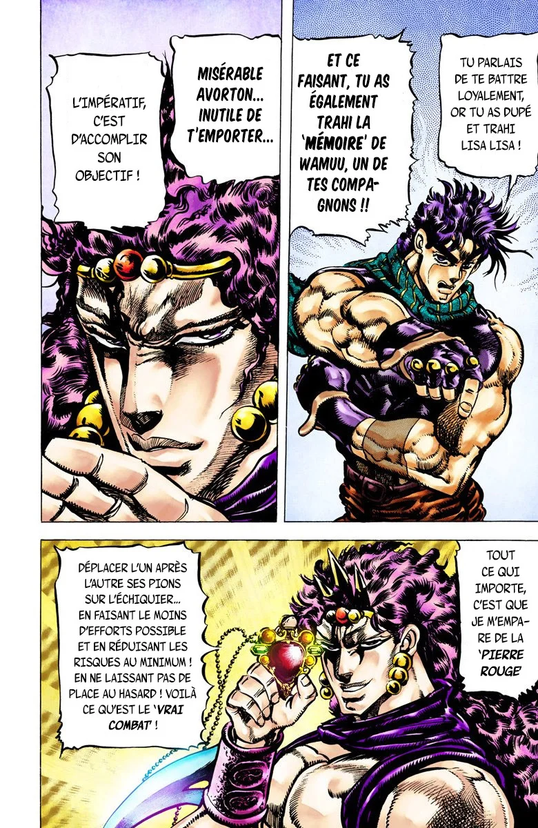 Read JoJo_s Bizarre Adventure Part 2 Battle Tendency Official Colored FR Manga Online