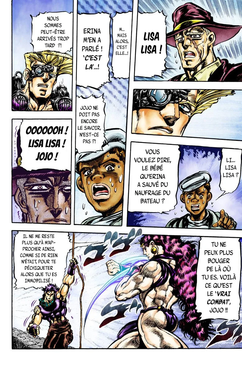 Read JoJo_s Bizarre Adventure Part 2 Battle Tendency Official Colored FR Manga Online