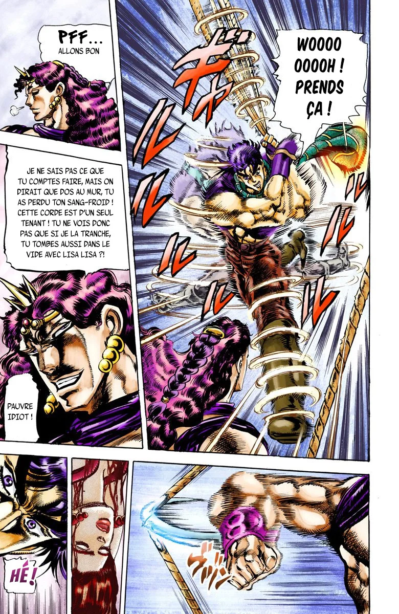 Read JoJo_s Bizarre Adventure Part 2 Battle Tendency Official Colored FR Manga Online