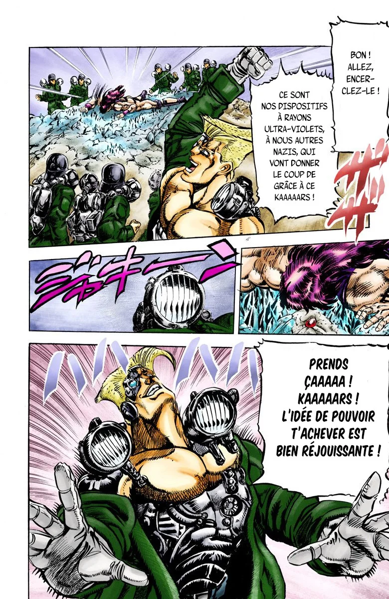 Read JoJo_s Bizarre Adventure Part 2 Battle Tendency Official Colored FR Manga Online