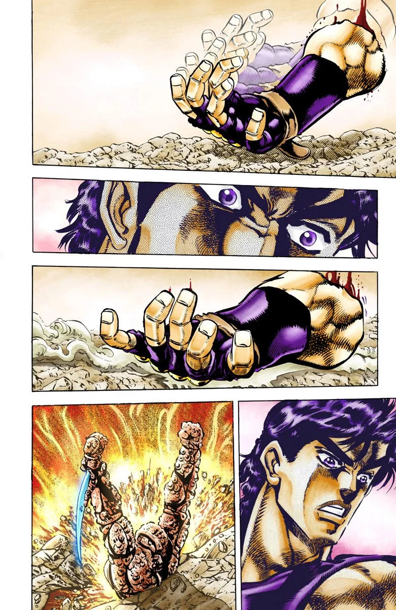 Read JoJo_s Bizarre Adventure Part 2 Battle Tendency Official Colored FR Manga Online