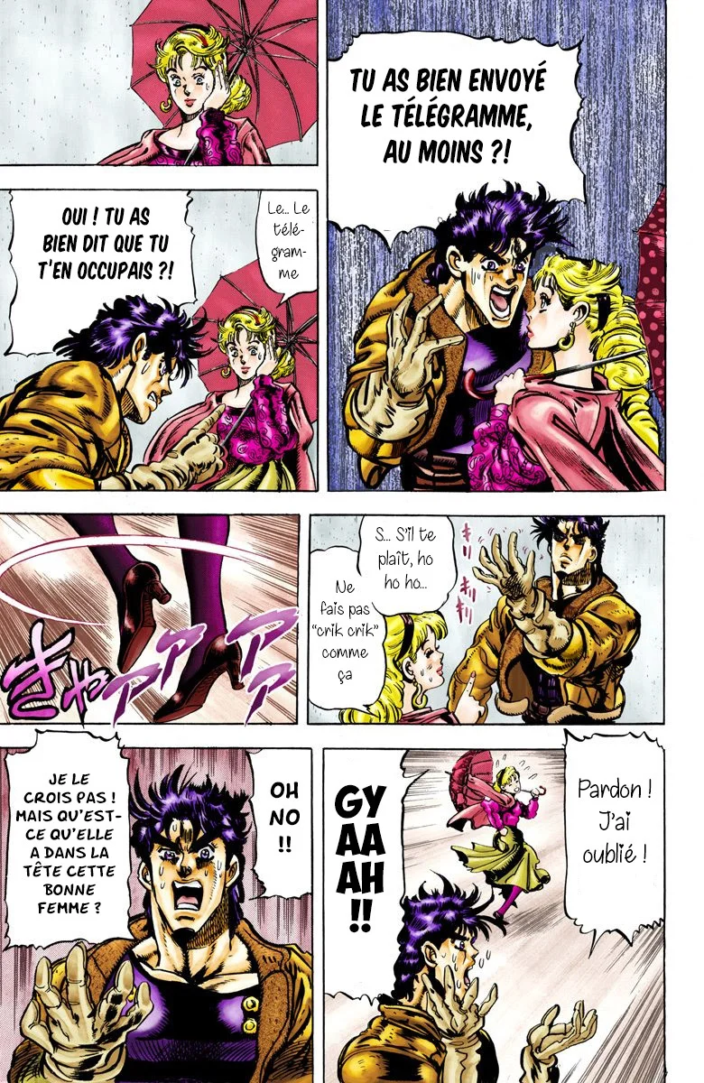 Read JoJo_s Bizarre Adventure Part 2 Battle Tendency Official Colored FR Manga Online
