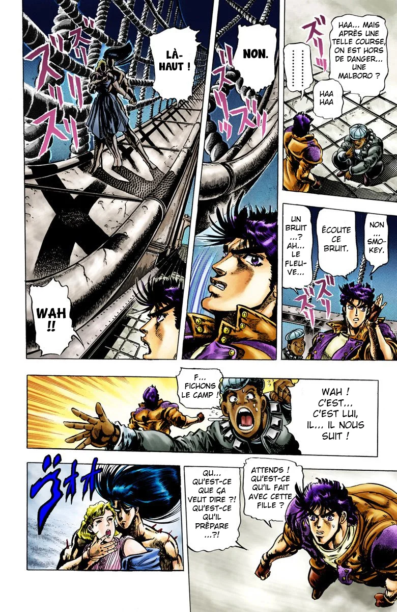 Read JoJo_s Bizarre Adventure Part 2 Battle Tendency Official Colored FR Manga Online