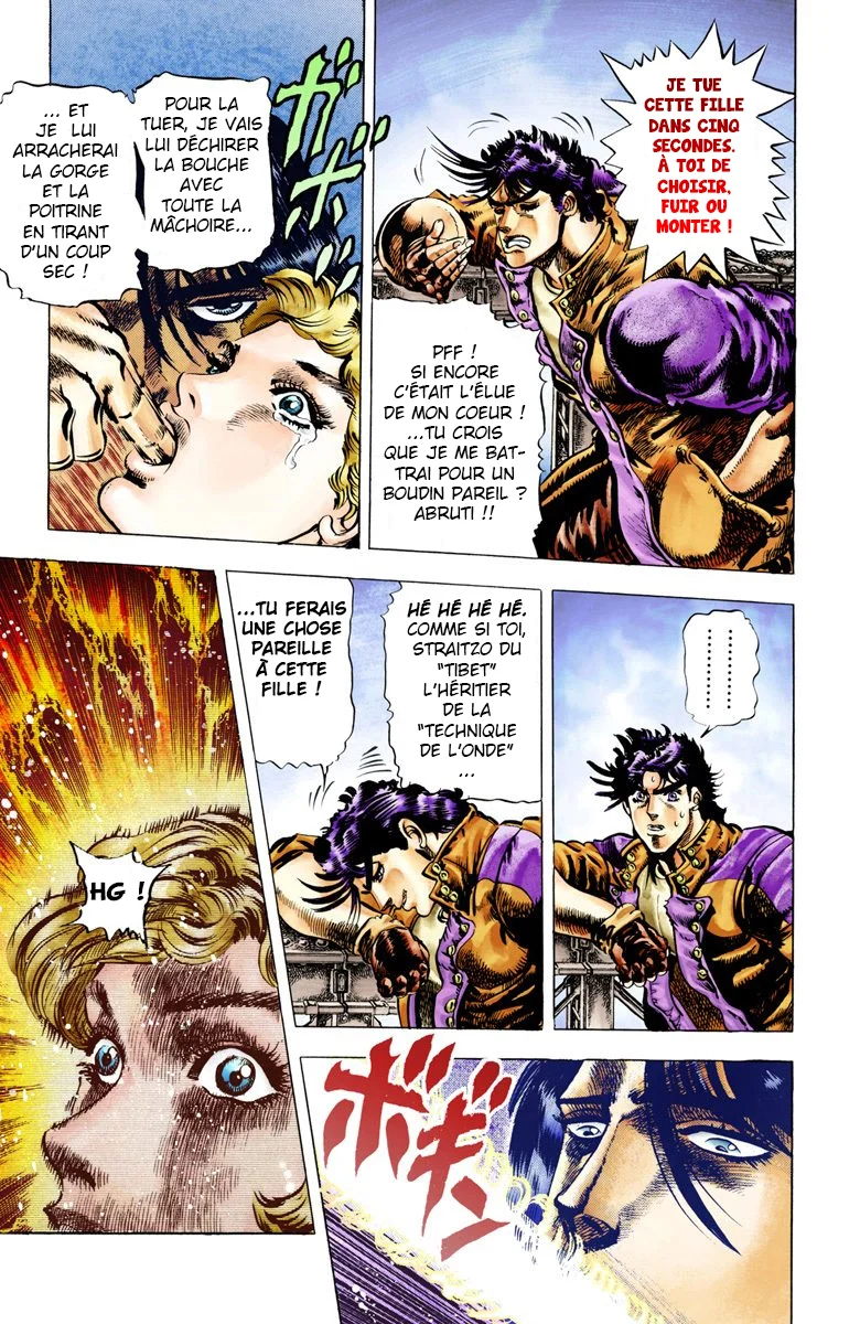 Read JoJo_s Bizarre Adventure Part 2 Battle Tendency Official Colored FR Manga Online