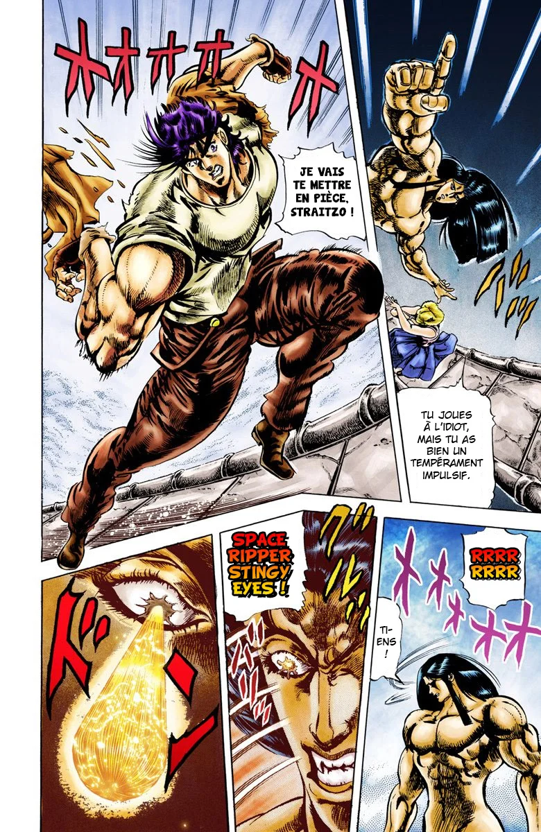 Read JoJo_s Bizarre Adventure Part 2 Battle Tendency Official Colored FR Manga Online