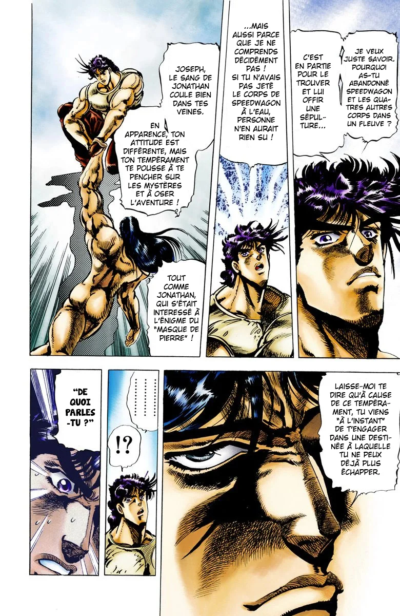 Read JoJo_s Bizarre Adventure Part 2 Battle Tendency Official Colored FR Manga Online