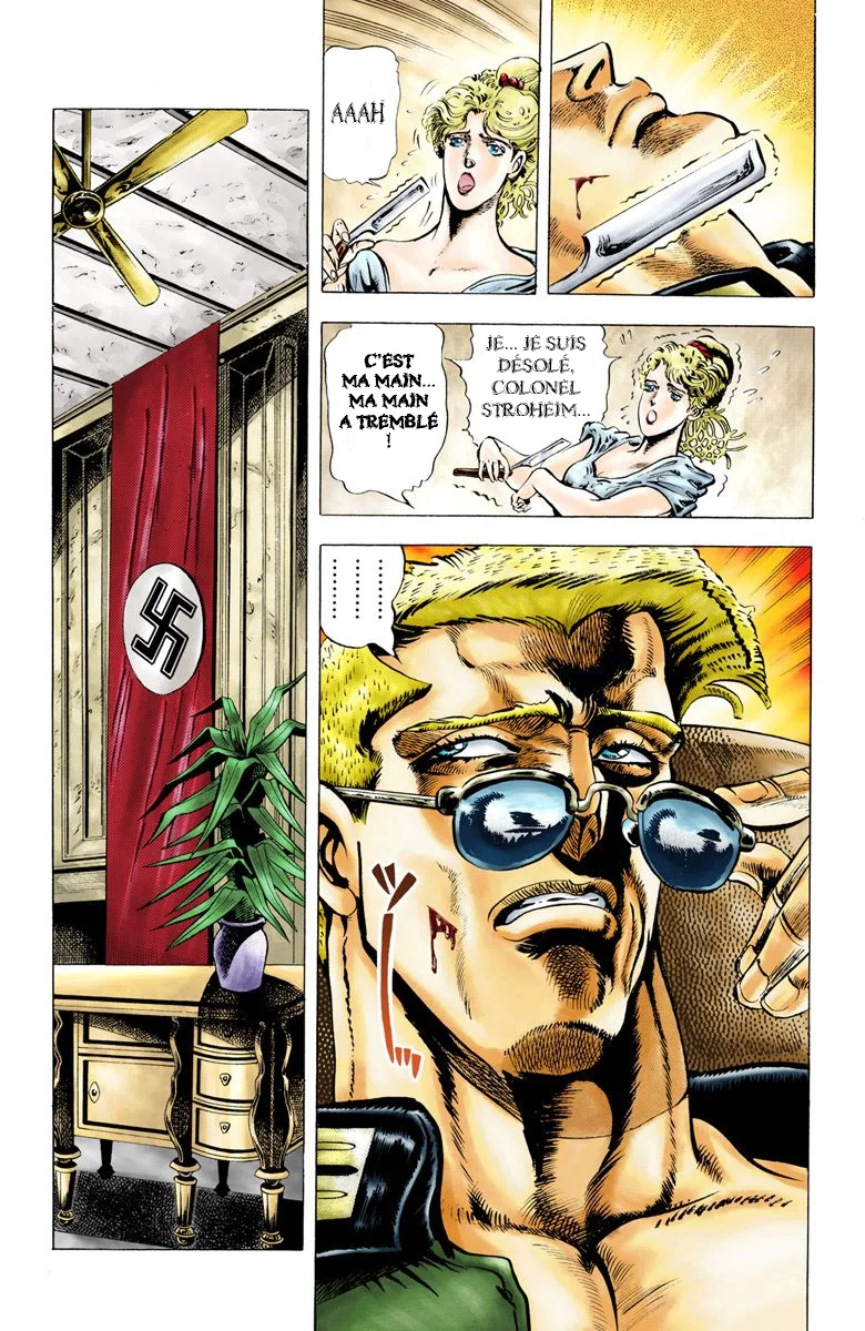 Read JoJo_s Bizarre Adventure Part 2 Battle Tendency Official Colored FR Manga Online