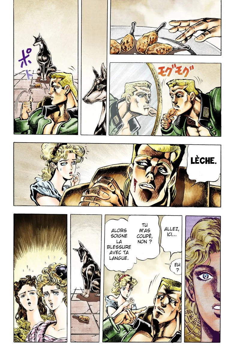 Read JoJo_s Bizarre Adventure Part 2 Battle Tendency Official Colored FR Manga Online