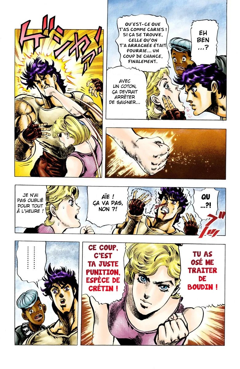 Read JoJo_s Bizarre Adventure Part 2 Battle Tendency Official Colored FR Manga Online