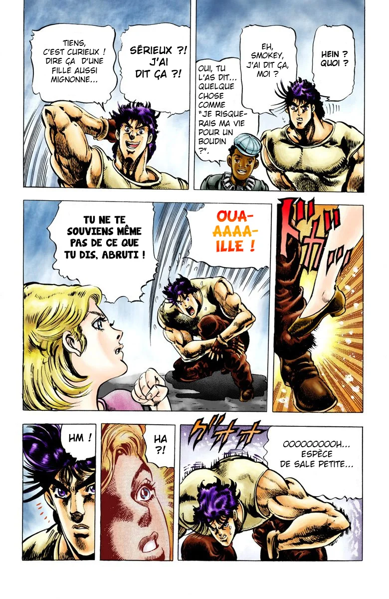 Read JoJo_s Bizarre Adventure Part 2 Battle Tendency Official Colored FR Manga Online