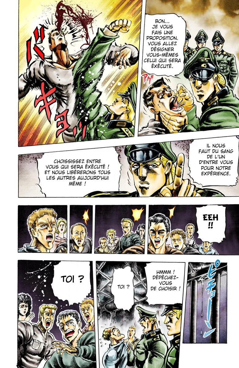 Read JoJo_s Bizarre Adventure Part 2 Battle Tendency Official Colored FR Manga Online