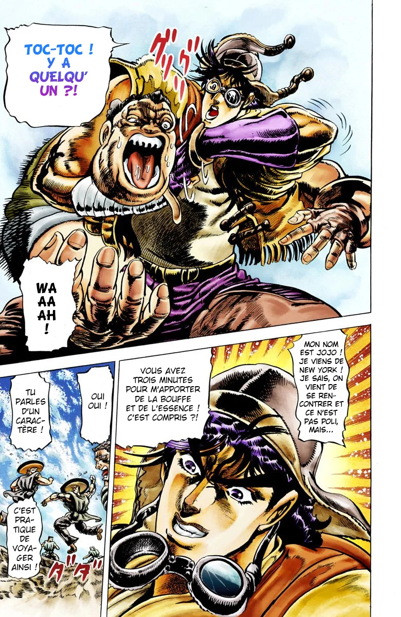Read JoJo_s Bizarre Adventure Part 2 Battle Tendency Official Colored FR Manga Online