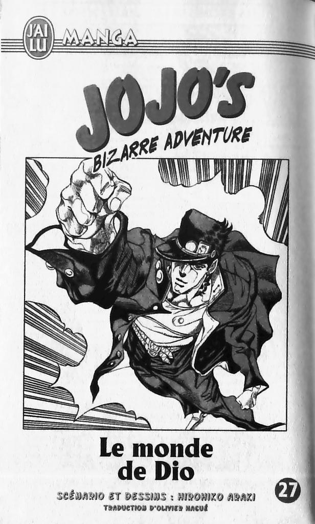 Read JoJo_s Bizarre Adventure Part 3  Stardust Crusaders FR Manga Online