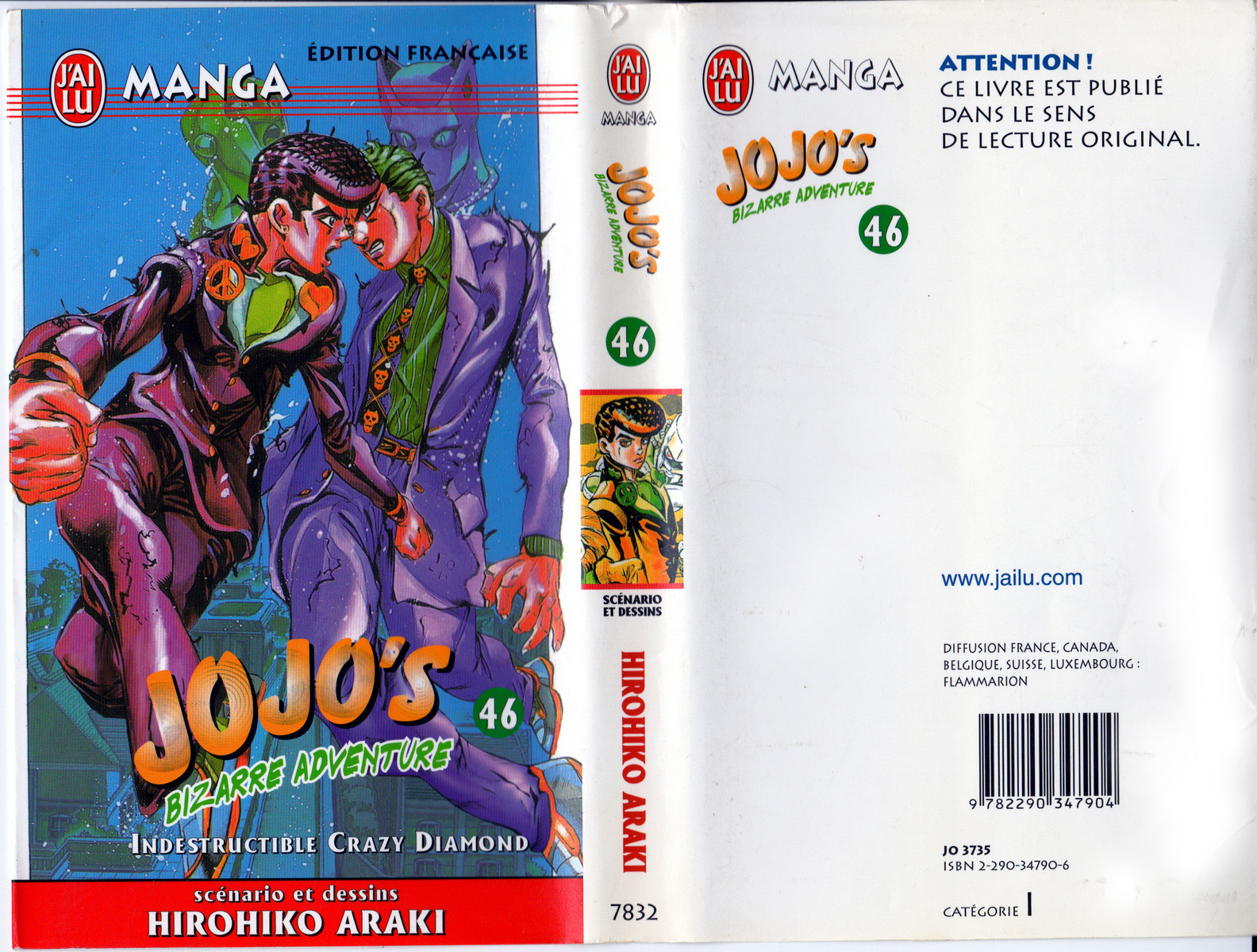 Read JoJo_s Bizarre Adventure Part 4  Diamond is Unbreakable FR Manga Online