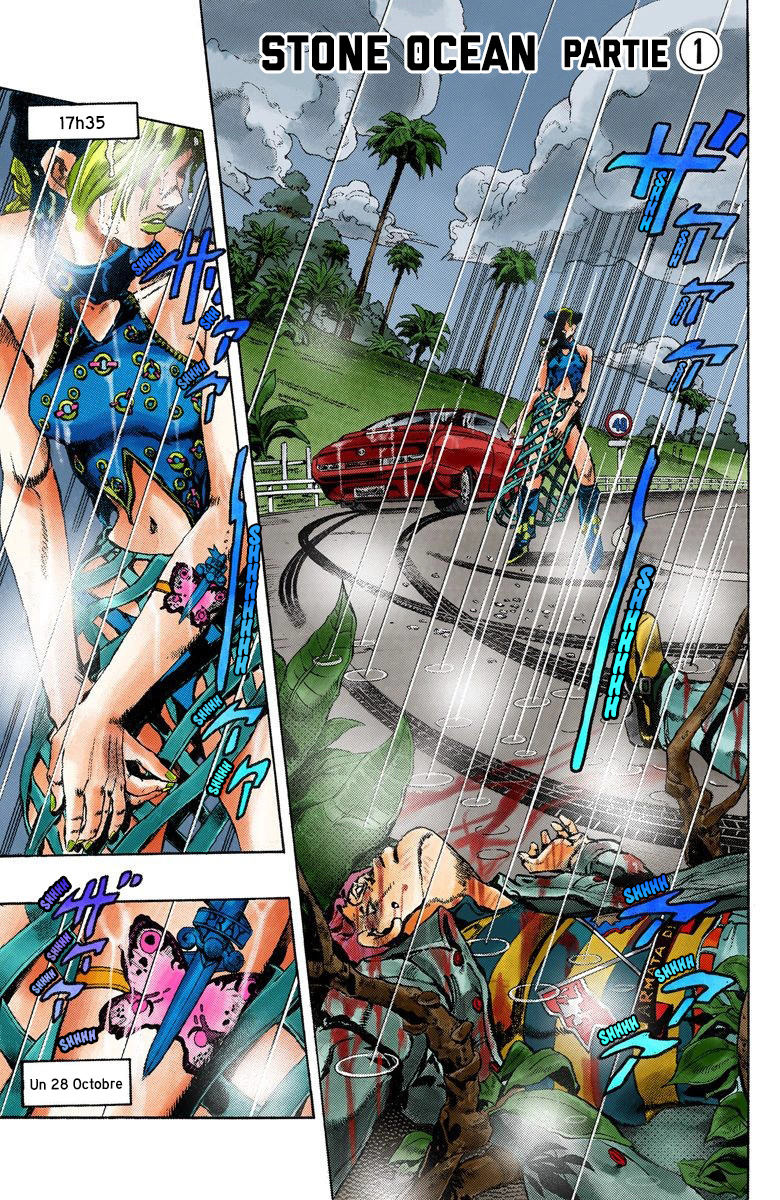 Read JoJo_s Bizarre Adventure Part 6 Stone Ocean Official Colored FR Manga Online
