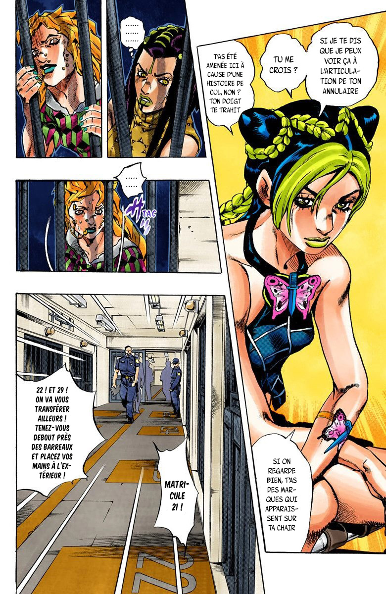 Read JoJo_s Bizarre Adventure Part 6 Stone Ocean Official Colored FR Manga Online