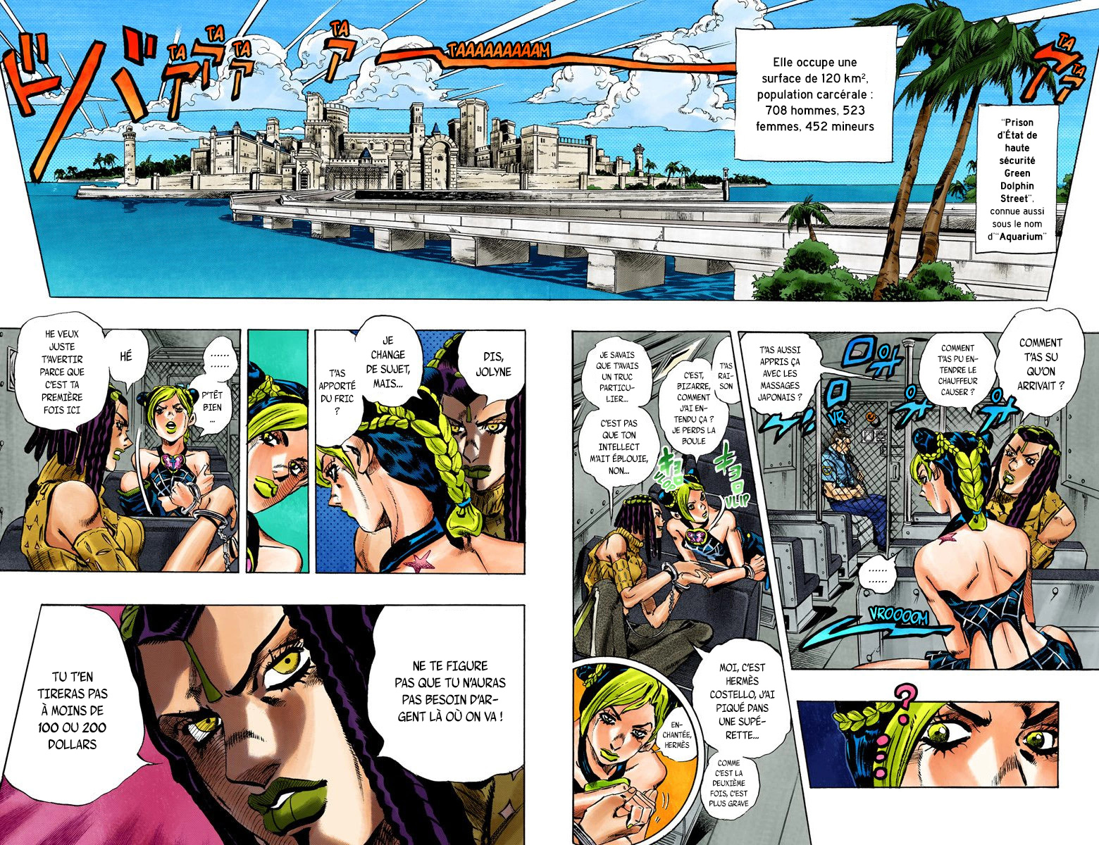 Read JoJo_s Bizarre Adventure Part 6 Stone Ocean Official Colored FR Manga Online