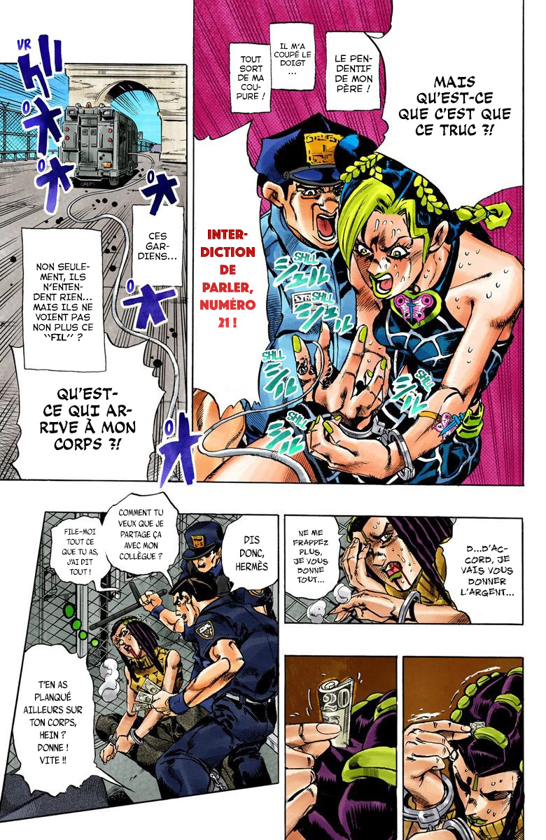 Read JoJo_s Bizarre Adventure Part 6 Stone Ocean Official Colored FR Manga Online