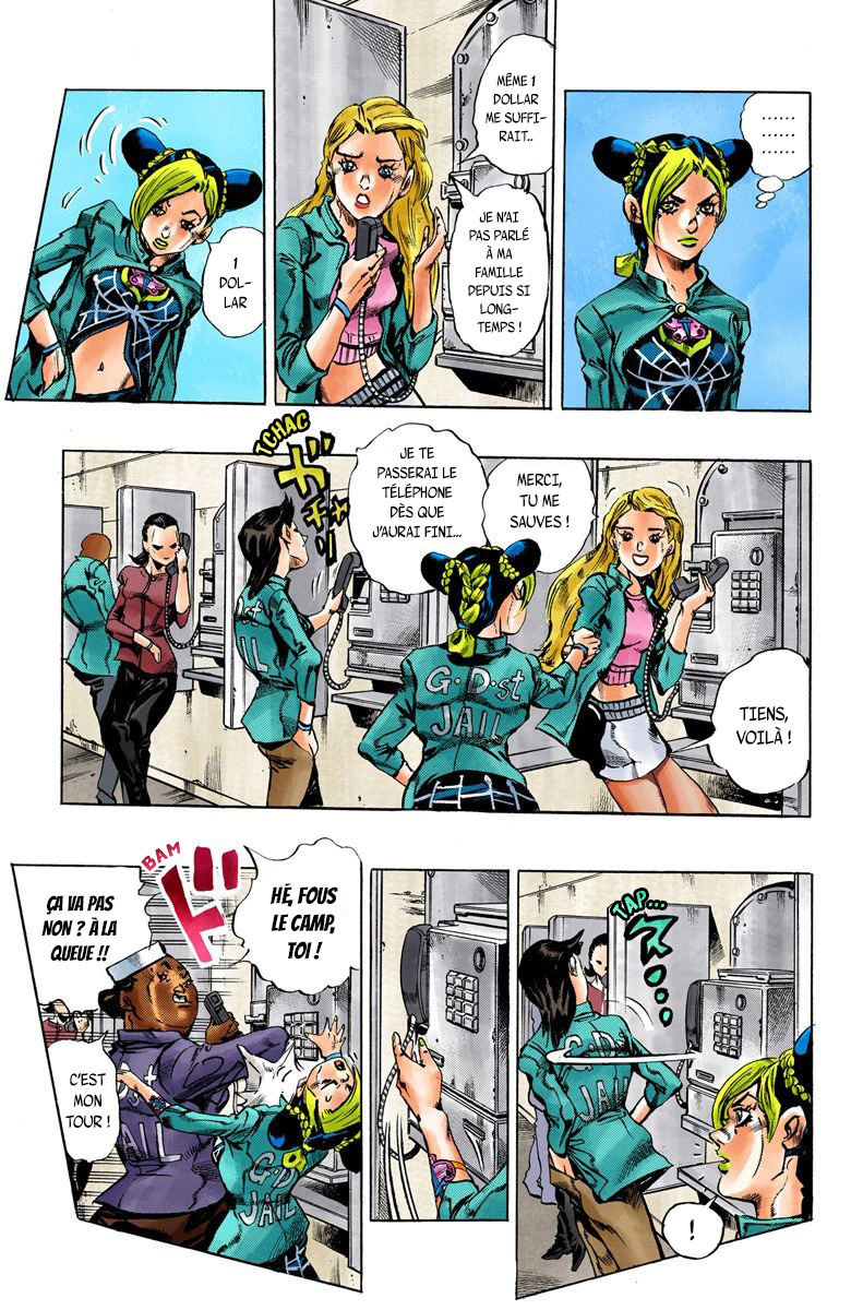 Read JoJo_s Bizarre Adventure Part 6 Stone Ocean Official Colored FR Manga Online