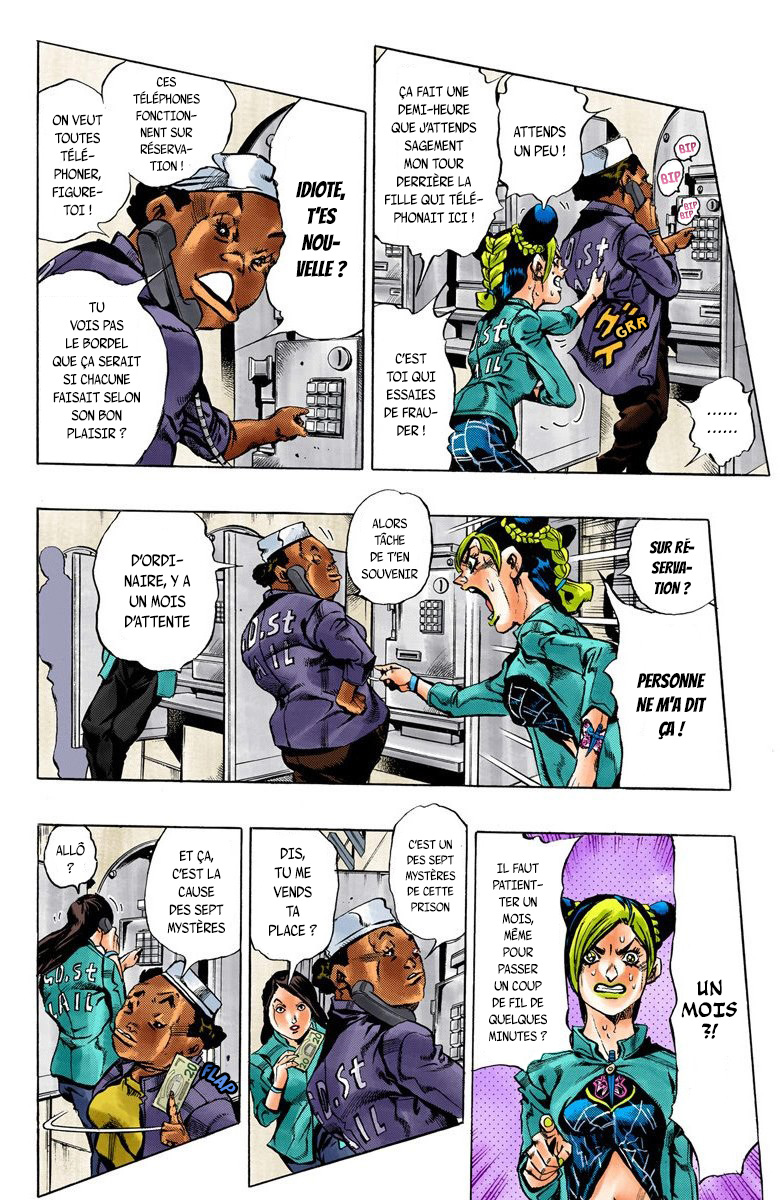 Read JoJo_s Bizarre Adventure Part 6 Stone Ocean Official Colored FR Manga Online