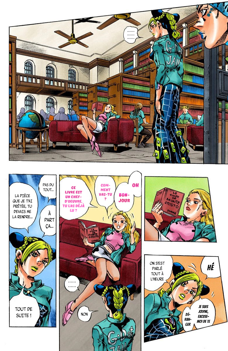 Read JoJo_s Bizarre Adventure Part 6 Stone Ocean Official Colored FR Manga Online