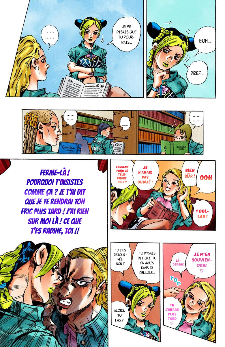 Read JoJo_s Bizarre Adventure Part 6 Stone Ocean Official Colored FR Manga Online