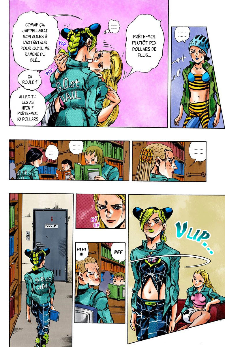 Read JoJo_s Bizarre Adventure Part 6 Stone Ocean Official Colored FR Manga Online