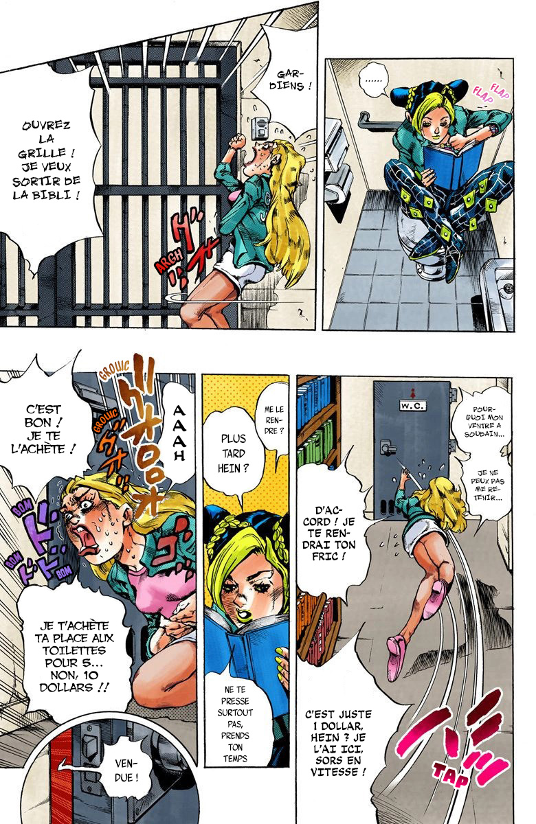 Read JoJo_s Bizarre Adventure Part 6 Stone Ocean Official Colored FR Manga Online