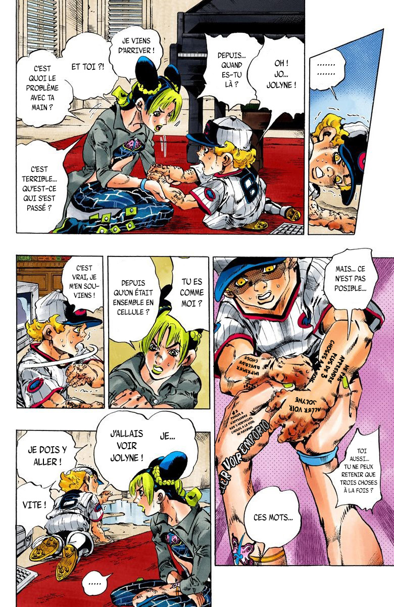 Read JoJo_s Bizarre Adventure Part 6 Stone Ocean Official Colored FR Manga Online